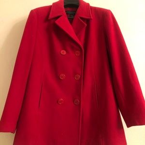 Double breasted faux-wool Centigrade Outerwear